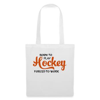 hockey - Sac en tissu - blanc - Devant