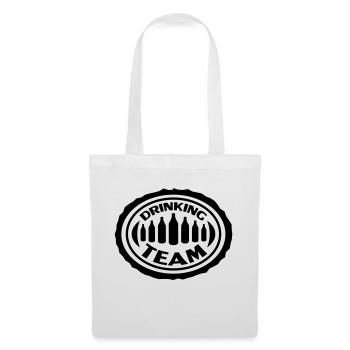 Drinking Team - Sac en tissu - blanc - Devant