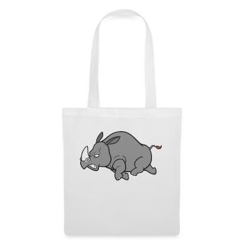 nashorn - Stoffbeutel - Weiß - Vorne