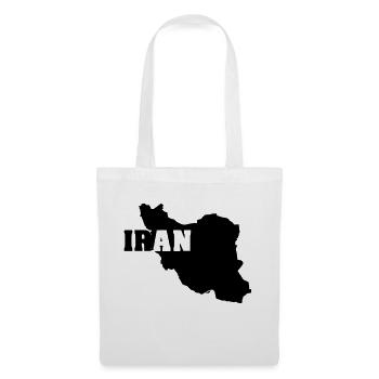 Iran (ID: 002004) - Sac en tissu - blanc - Devant