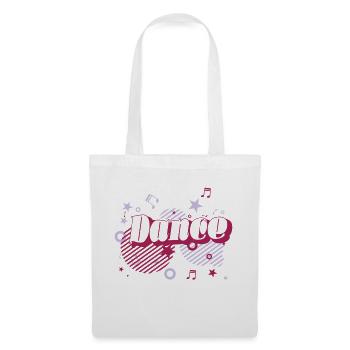 danse folle - Sac en tissu - blanc - Devant