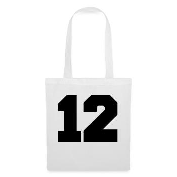 12 - Sac en tissu - blanc - Devant