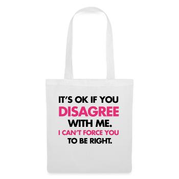 Funny - Tote Bag - white - Front