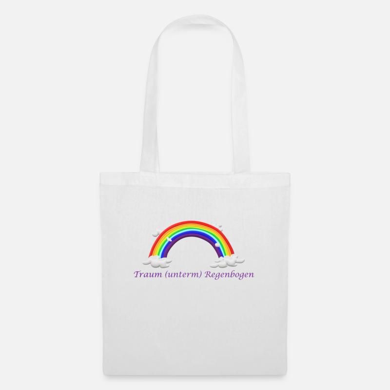 Dream rainbow - Tote Bag - white