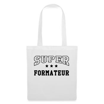 Formateur / Formatrice / Formation / Education - Sac en tissu - blanc - Devant