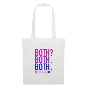 Bisexuel LGBT deux fierté gaie CSD amour amour - Sac en tissu - blanc - Devant