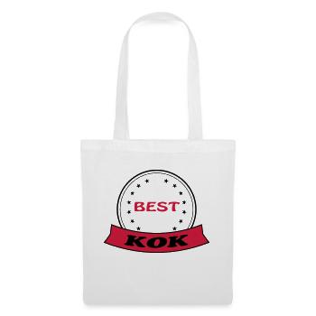 Best kok - Stoffbeutel - Weiß - Vorne