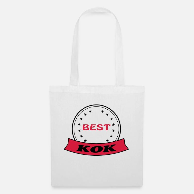 Best kok - Tote Bag - white