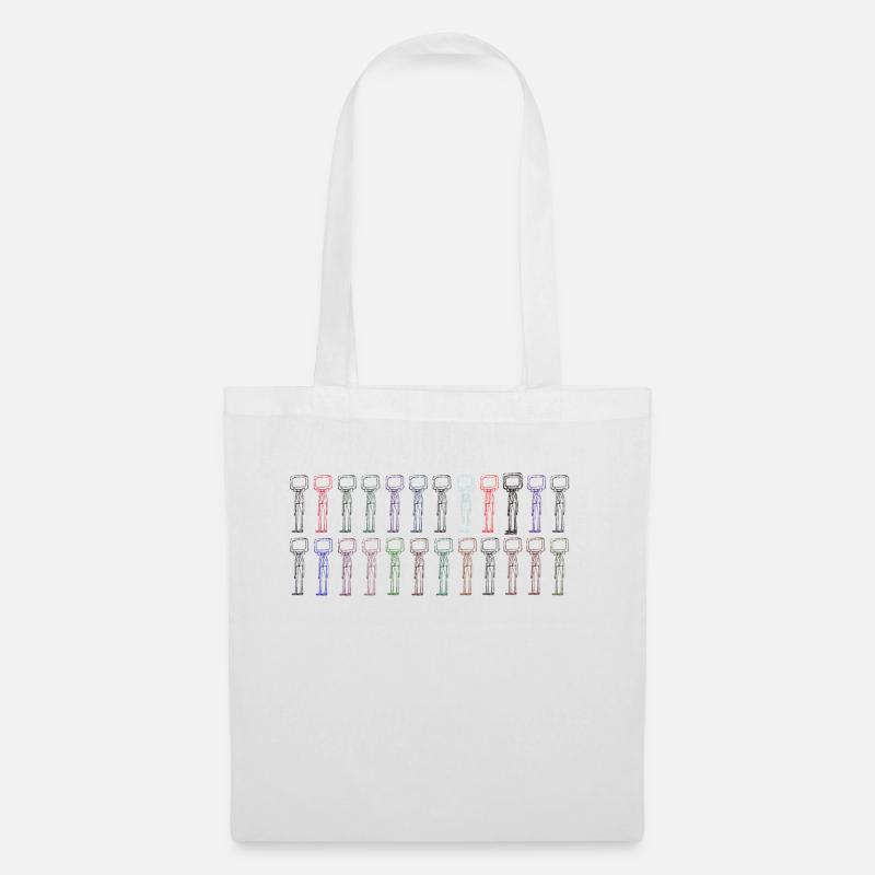 hi. gang. - Tote Bag - white