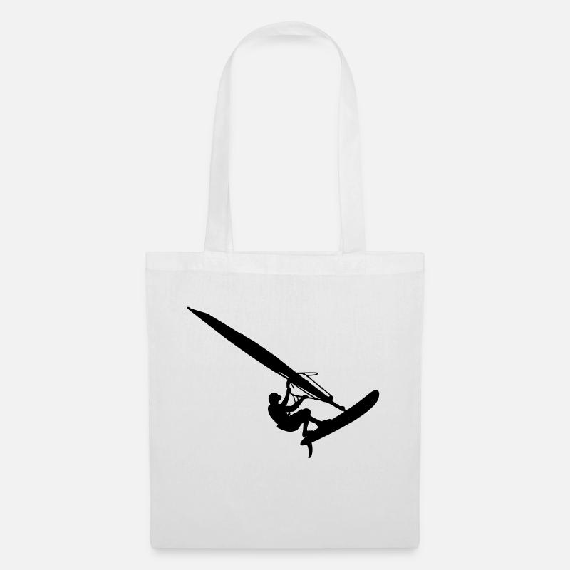 Windsurfer (Vector) - Sac en tissu - blanc
