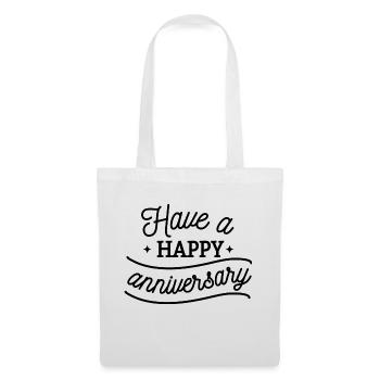 Félicitation Anniversaire Anniversaire Anniversaire - Sac en tissu - blanc - Devant