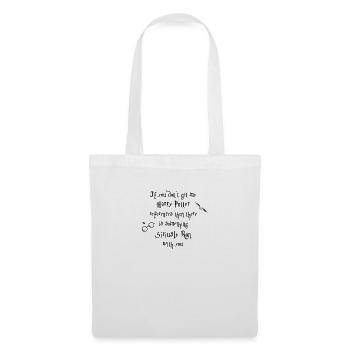 Funny caption for all fans - Tote Bag - white - Front