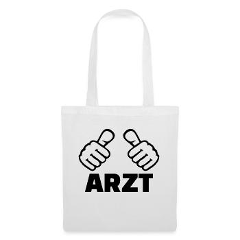 Arzt - Stoffbeutel - Weiß - Vorne