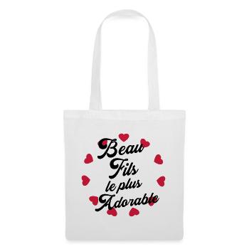 Beau Fils - Beau-Fils - Famille - Mariage - Tshirt - Tote Bag - white - Front