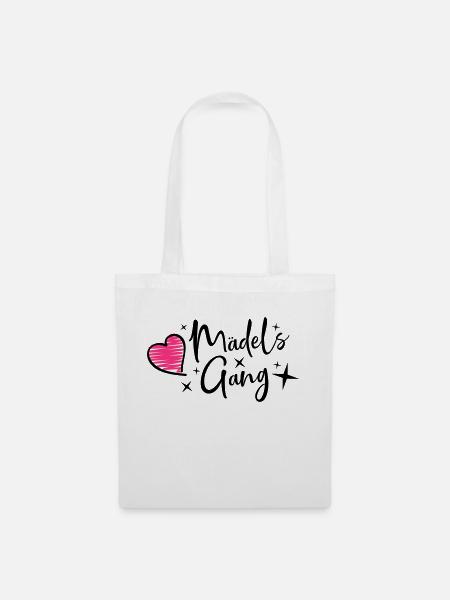 maedels gang heart - Stoffbeutel - Weiß