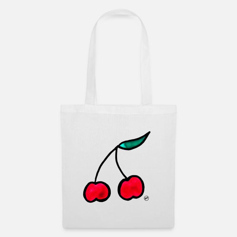 *BAM* be_cherry - Tote Bag - white