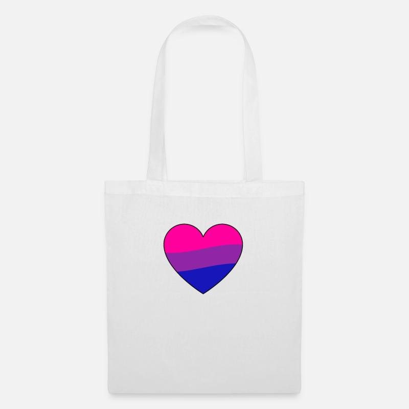 Pride Bisexual - Stoffbeutel - Weiß