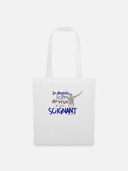 soin de vous - Sac en tissu - blanc