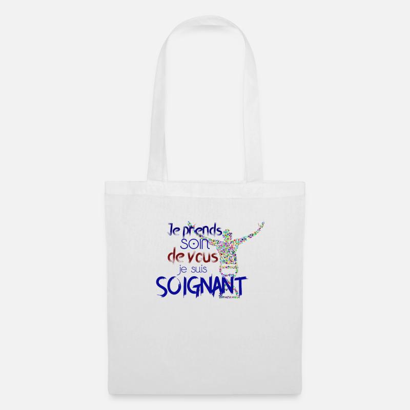 soin de vous - Sac en tissu - blanc