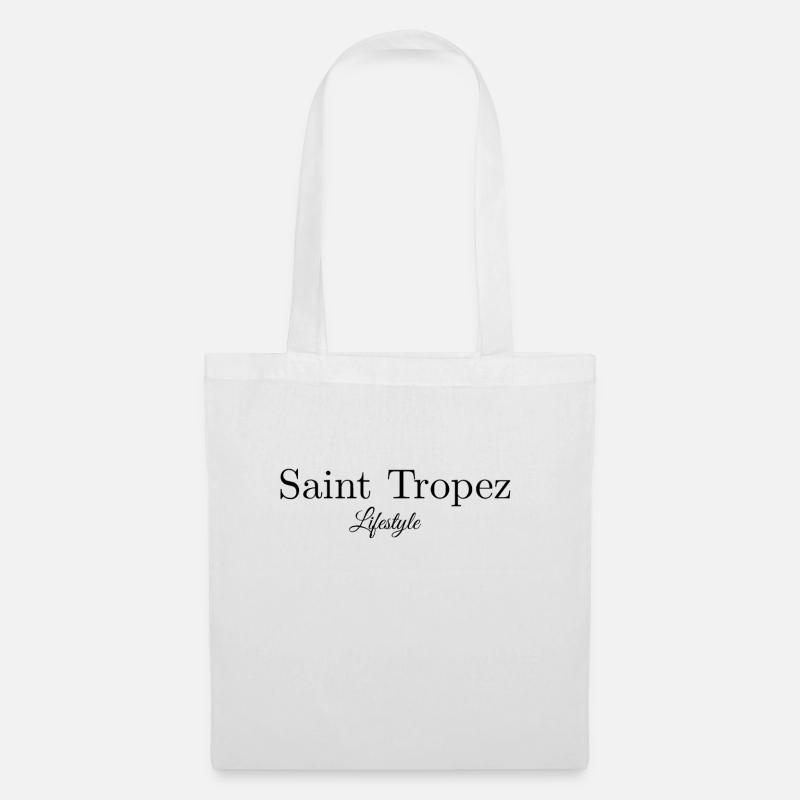 Saint Tropez - Stoffbeutel - Weiß