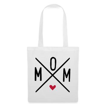 mom - Stoffbeutel - Weiß - Vorne