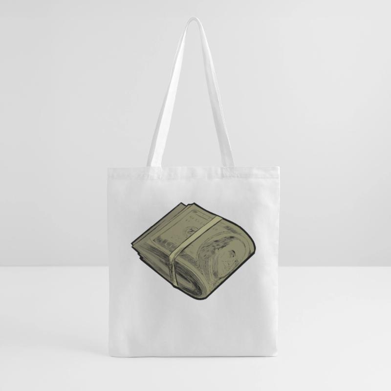 Conception de paquet de devises dollar roll Sac en tissu