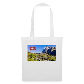 Grindelwald, Schweiz. - Stoffbeutel - Weiß - Vorne