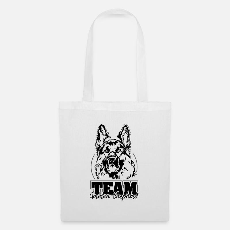 TEAM German Shepherd IGP Hundesport Wilsigns - Stoffbeutel - Weiß