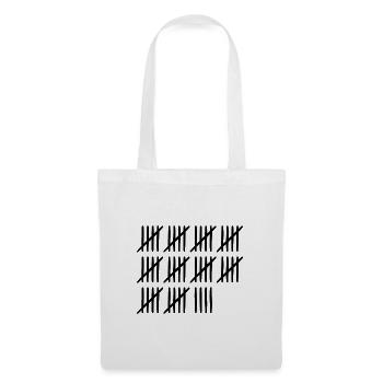 54 birthday tally sheet - 54 years old - Tote Bag - white - Front
