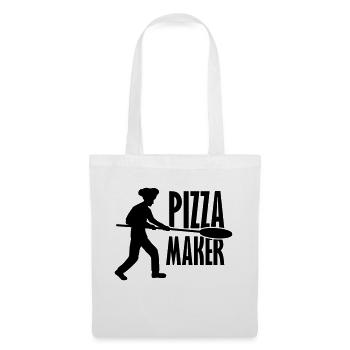 Pizza Pusher Pizza Maker - Tote Bag - white - Front