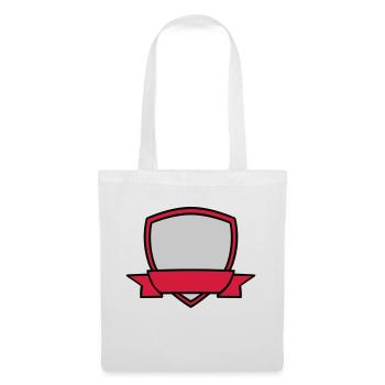 Shield Banner Empty - Tote Bag - white - Front