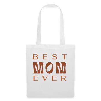 Best mom ever - Stoffbeutel - Weiß - Vorne