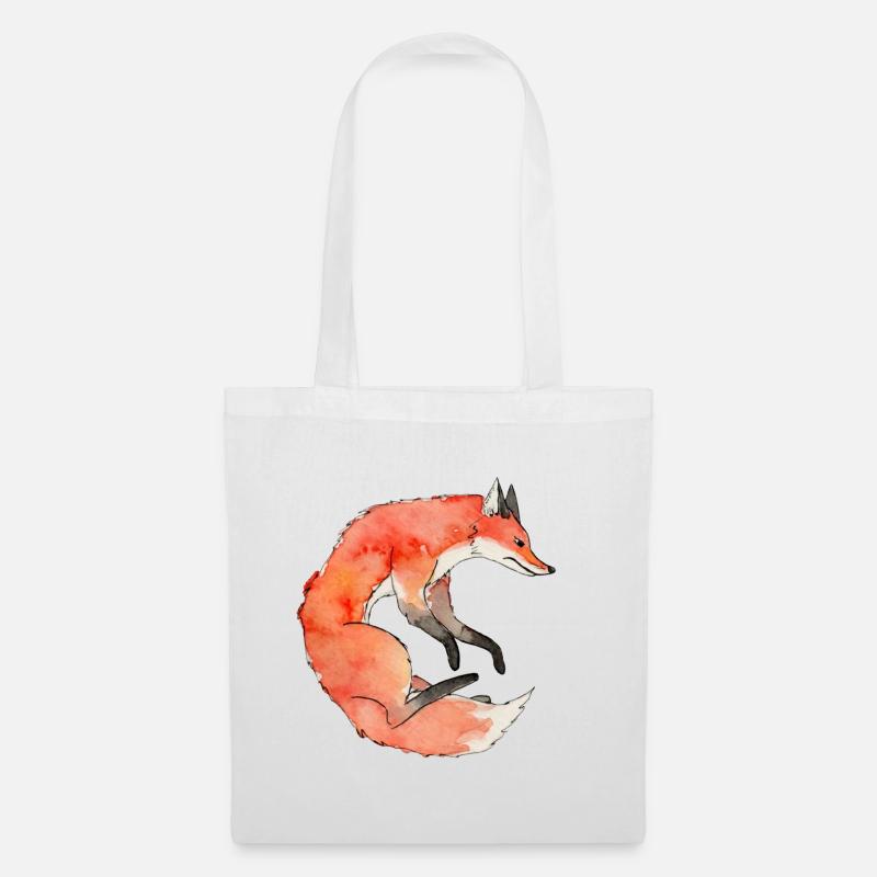 Fox - Tote Bag - white