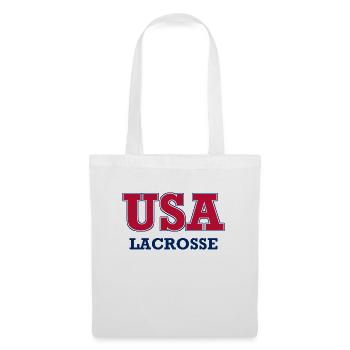 USA Lacrosse - National Colors - United States - Tote Bag - white - Front