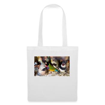Mélange de pinsons - Sac en tissu - blanc - Devant