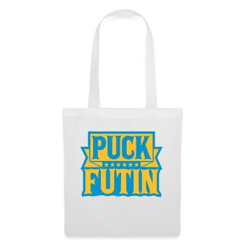 puck futin logo design - Tote Bag - white - Front