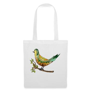 Bird - Tote Bag - white - Front