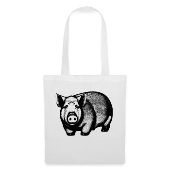 pig sweet pigs pigs animal animals 4 - Tote Bag - white - Front