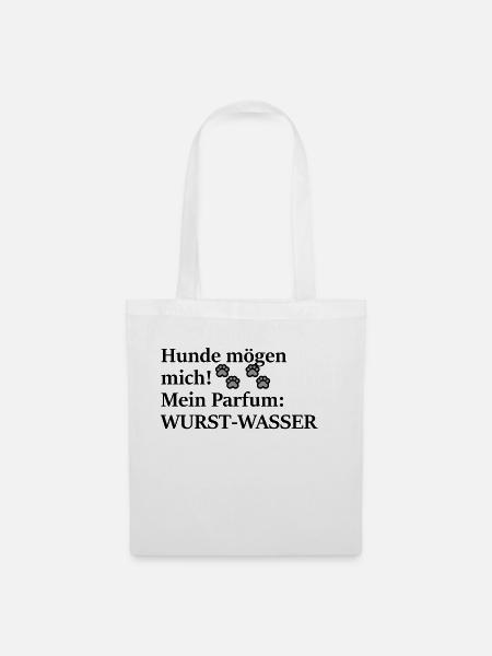 Ein cooler Spruch für Hundefreunde. - Stoffbeutel - Weiß