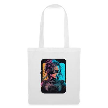 Futuristic Girl the excellent birthday gift for - Tote Bag - white - Front