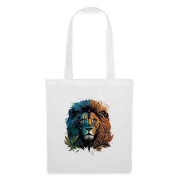 Lion Head Vintage - Stoffbeutel - Weiß - Vorne