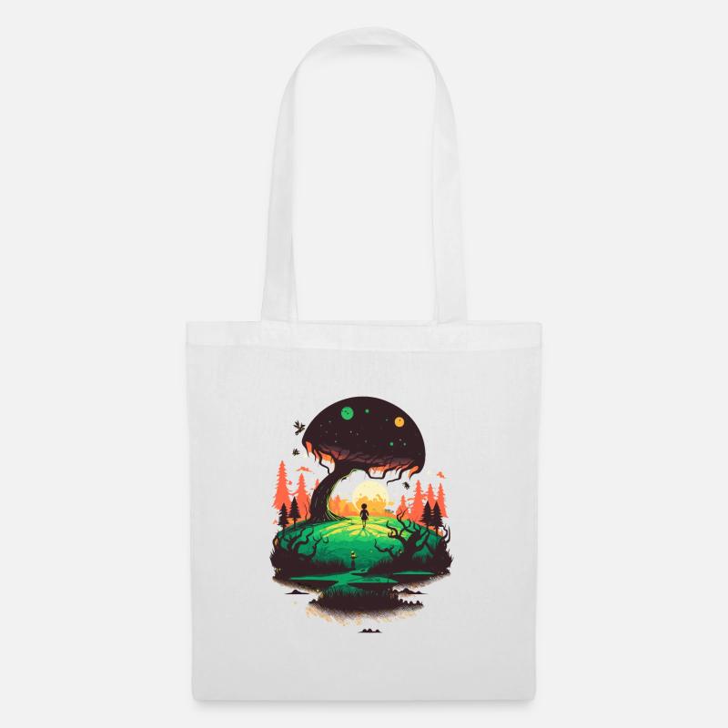 Explorateur extraterrestre - Sac en tissu - blanc