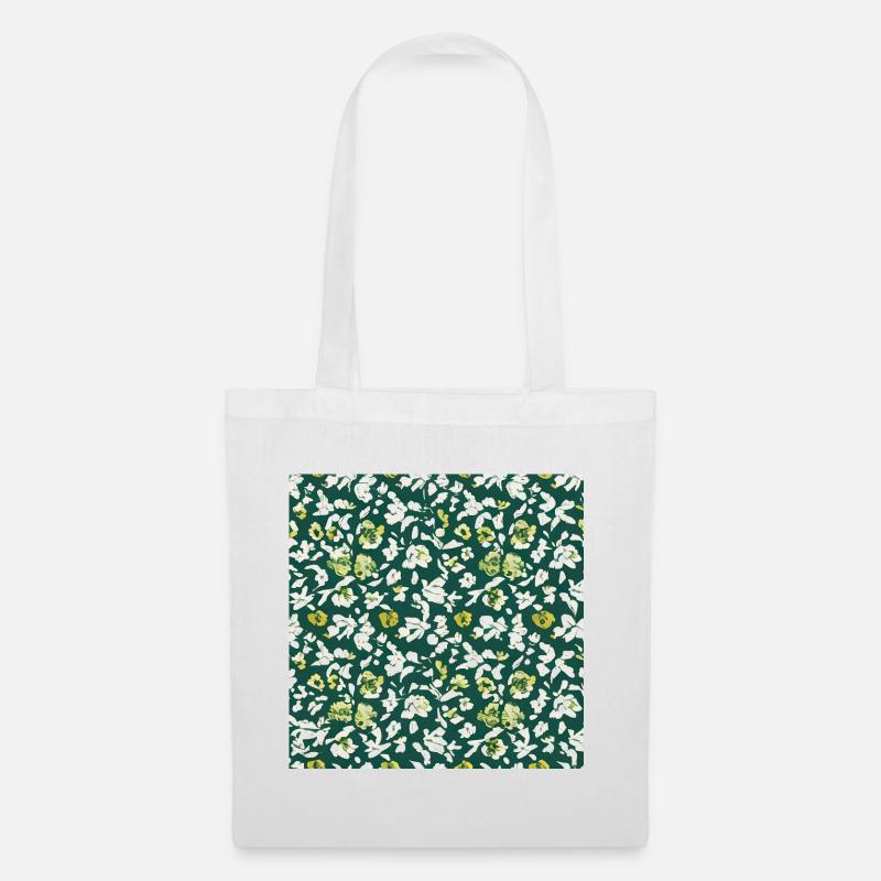 Floral patterns - Tote Bag - white