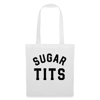 Mésanges sucrières - Sac en tissu - blanc - Devant