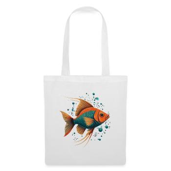 Unique Fish illustration - Tote Bag - white - Front