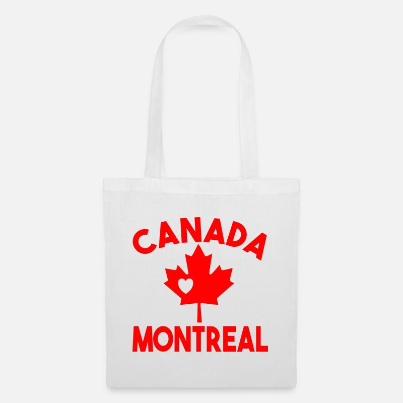 Kanada Montreal - Stoffbeutel - Weiß