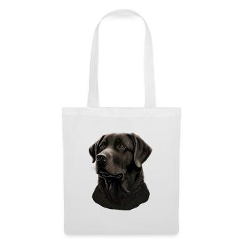 Compagnon Labrador Retriever - Sac en tissu - blanc - Devant