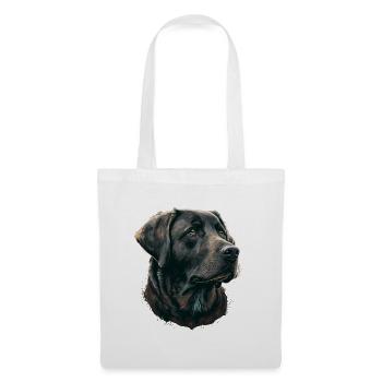 Guter Labrador Retriever - Stoffbeutel - Weiß - Vorne