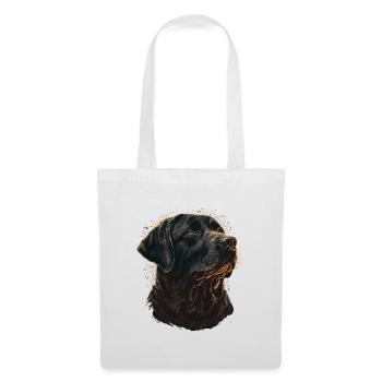 Schöne Labrador Retriever Illustration - Stoffbeutel - Weiß - Vorne