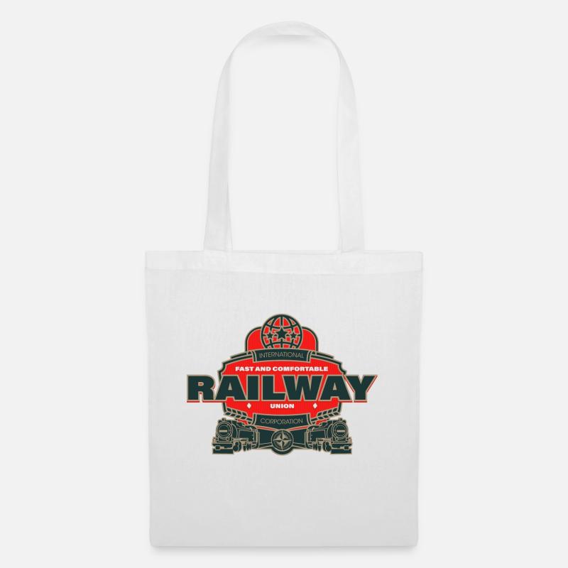 international railway union - Stoffbeutel - Weiß